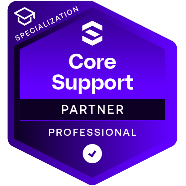 SentinelOne Core Support Partner badge